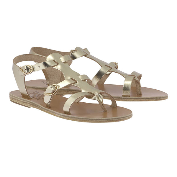 Ancient Greek Sandals Grace Kelly Platinum