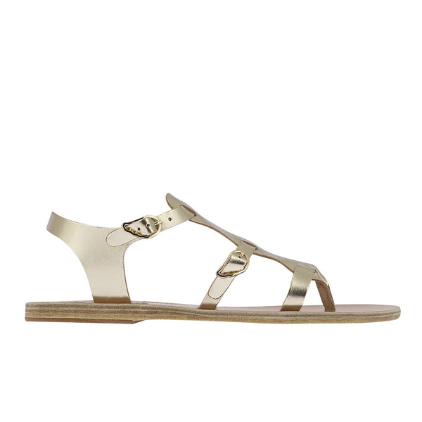 ancient greek sandals Grace kelly Platinum