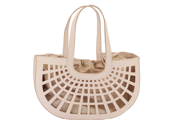 ancient greek sandals Half moon large Powder