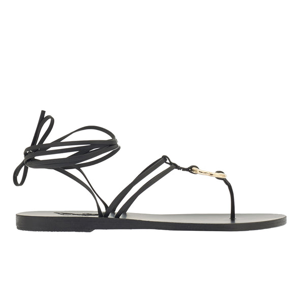 ancient greek sandals Hephaestus Black