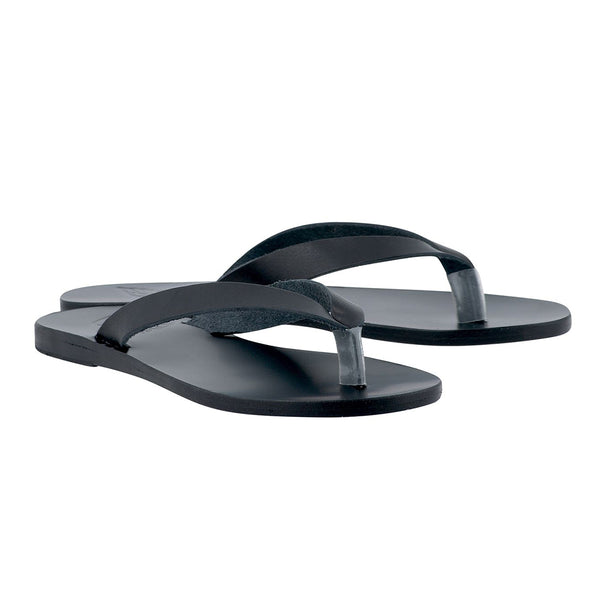 Ancient Greek Sandals Hera Black