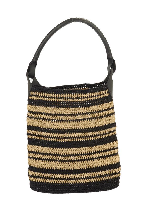 ancient greek sandals Hipissa bucket Black / Gold