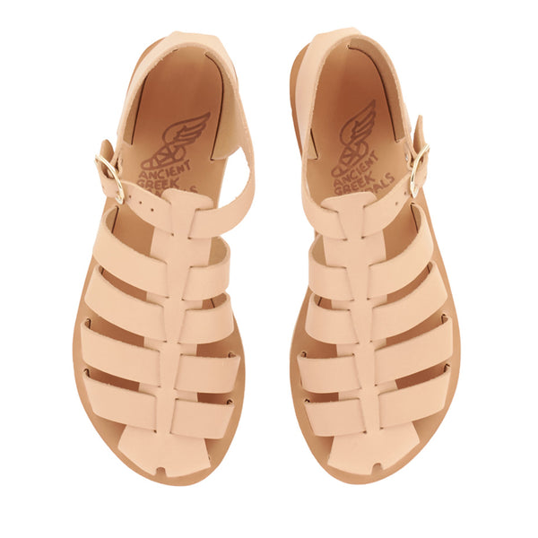 Ancient Greek Sandals Homeria Natural