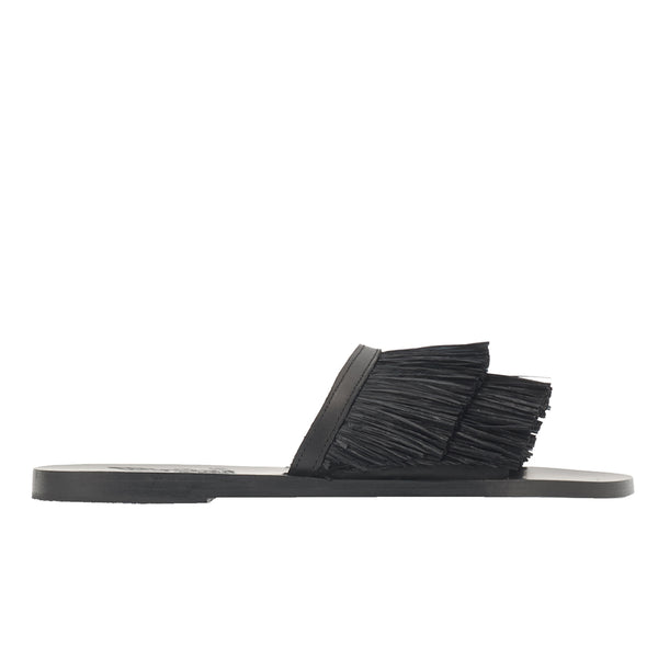 ancient greek sandals Honolulu Black