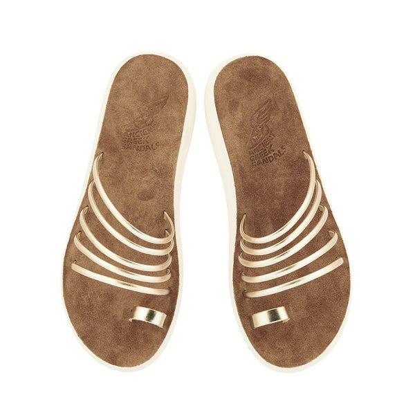 Ancient Greek Sandals Hypatia Comfort Platinum