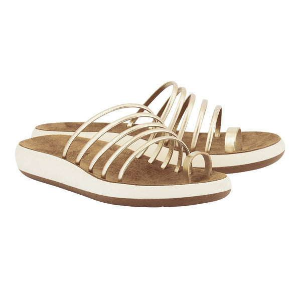 Ancient Greek Sandals Hypatia Comfort Platinum