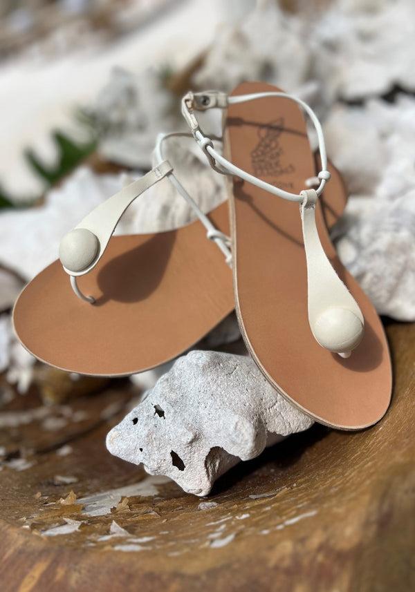 Ancient Greek Sandals Icona Off White