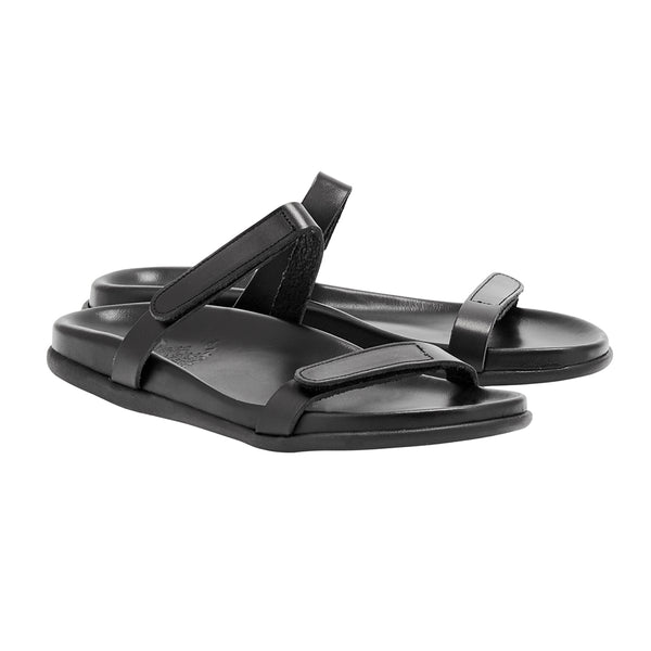 Ancient Greek Sandals Idra Black