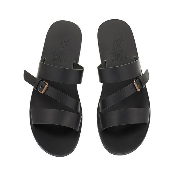 Ancient Greek Sandals Ifiklis Black