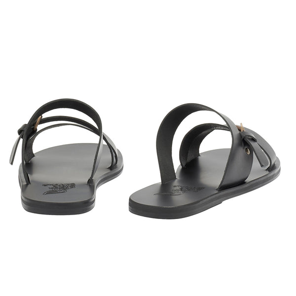 Ancient Greek Sandals Ifiklis Black