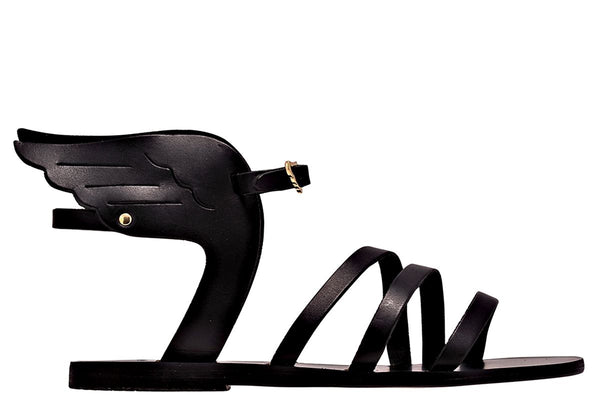ancient greek sandals Ikaria Black