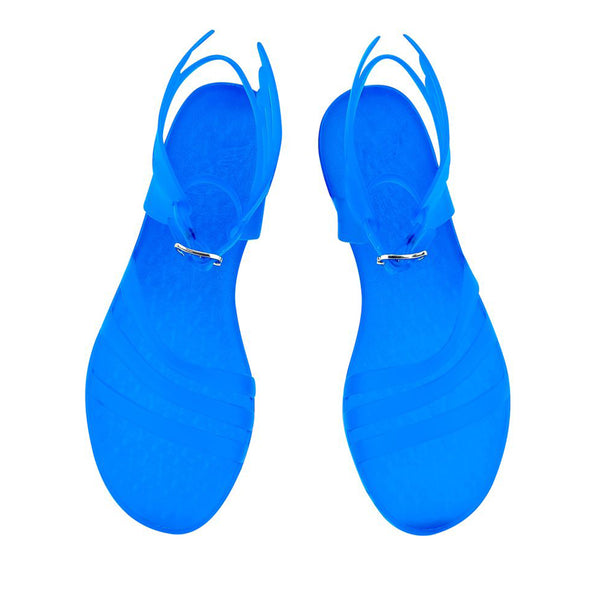 Ancient Greek Sandals Ikaria Clear Blue
