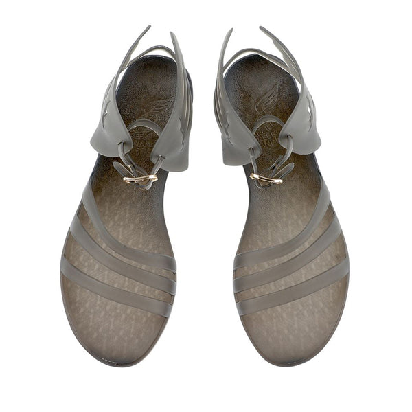 Ancient Greek Sandals Ikaria CLEAR GREY