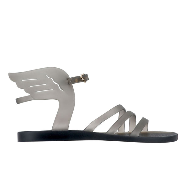 ancient greek sandals Ikaria CLEAR GREY