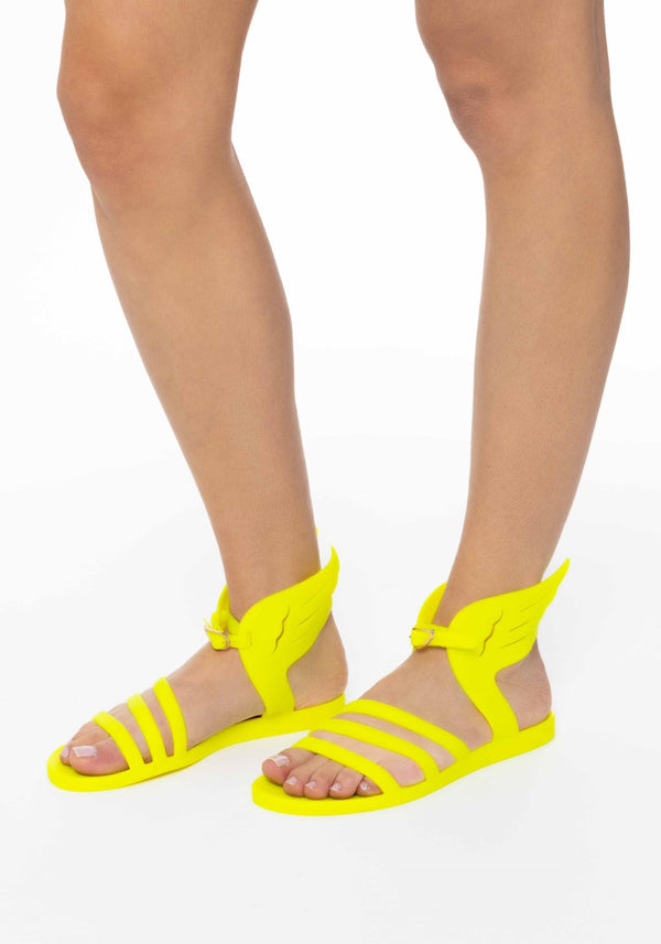 Ancient Greek Sandals Ikaria Fluo Yellow