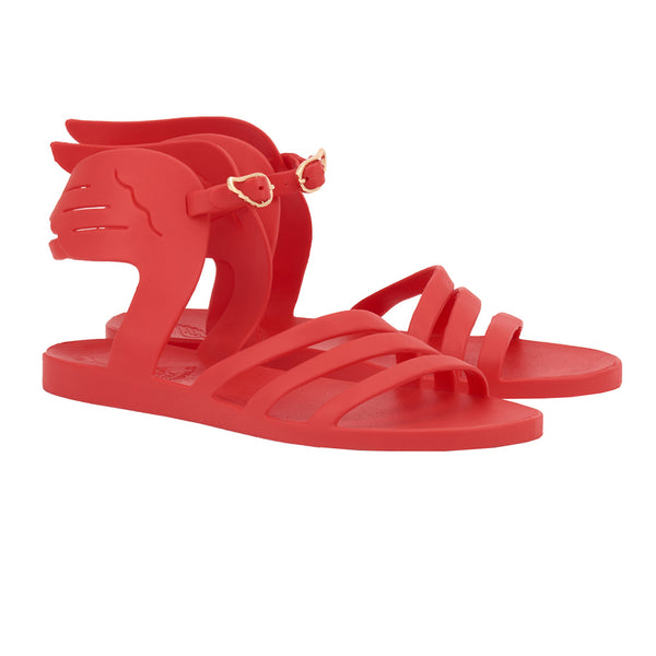 Ancient Greek Sandals Ikaria Red