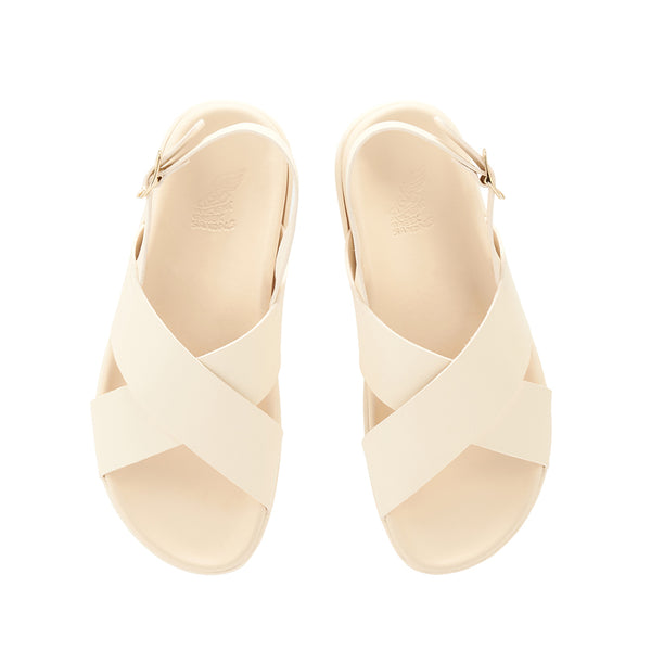 Ancient Greek Sandals Ikesia Off White