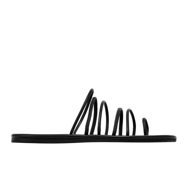 ancient greek sandals Imatio Black