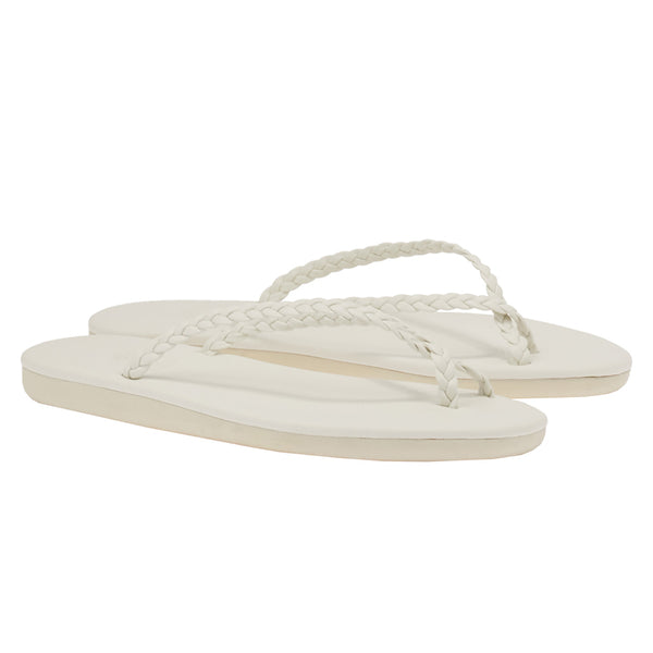 Ancient Greek Sandals Ioulia Vanilla