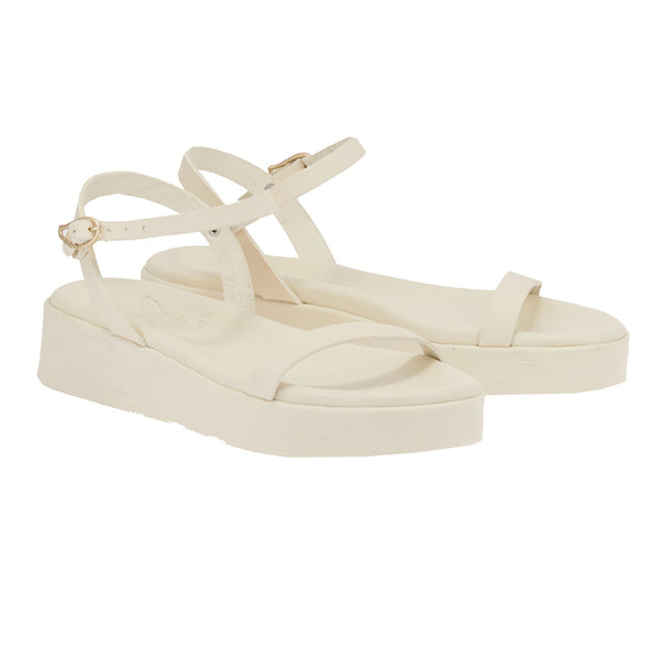 Ancient Greek Sandals Irida Off White