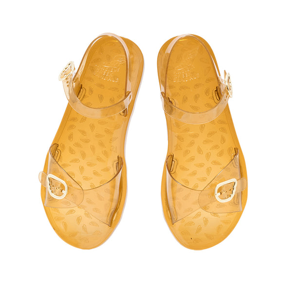 Ancient Greek Sandals Irini Jelly Caramel