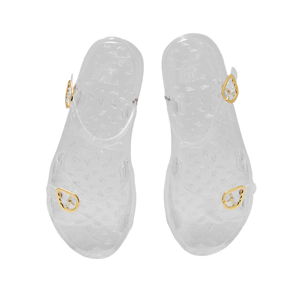 Ancient Greek Sandals Irini Jelly Clear