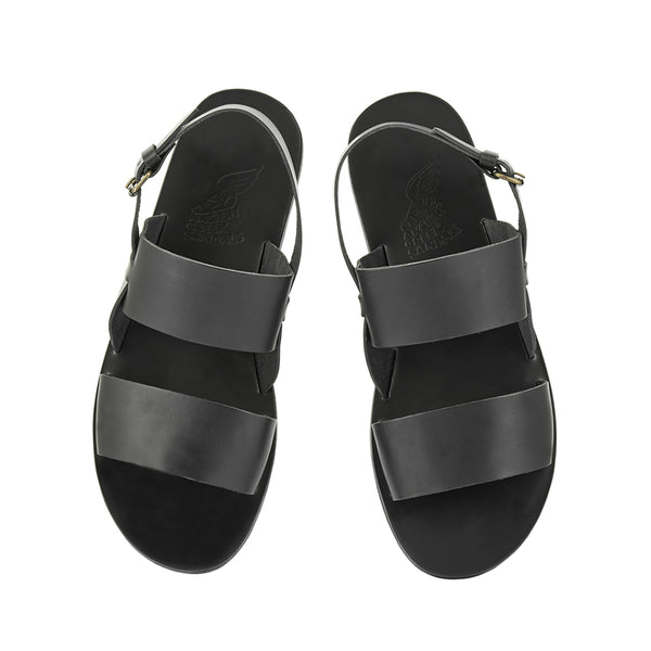 Ancient Greek Sandals Irodotos Black