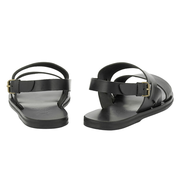 Ancient Greek Sandals Irodotos Black