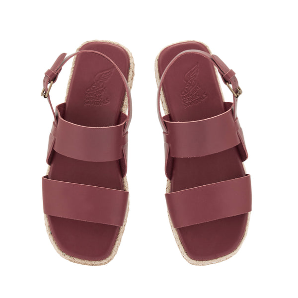 Ancient Greek Sandals Irodotos Espadrille Chestnut