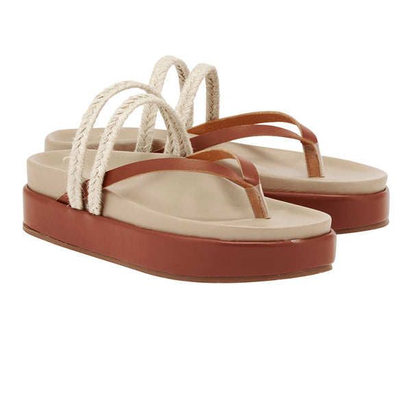 Ancient Greek Sandals Itea EARTHY