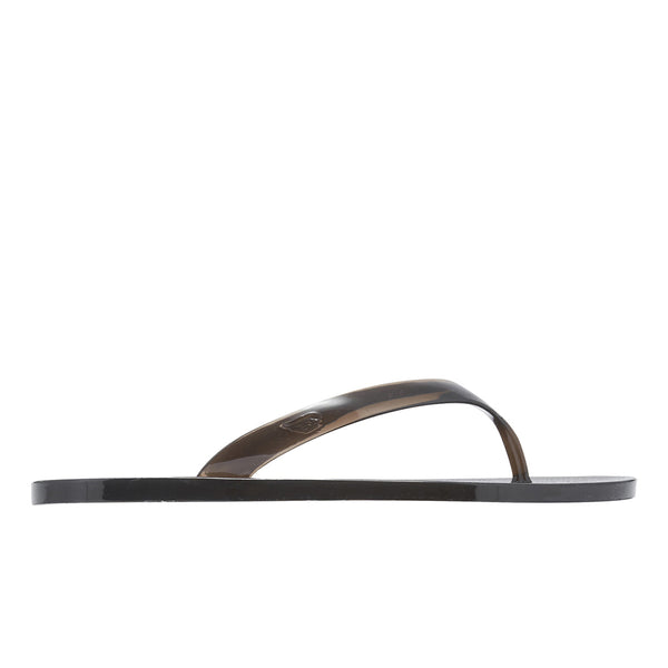 ancient greek sandals Jelly flip flop Black