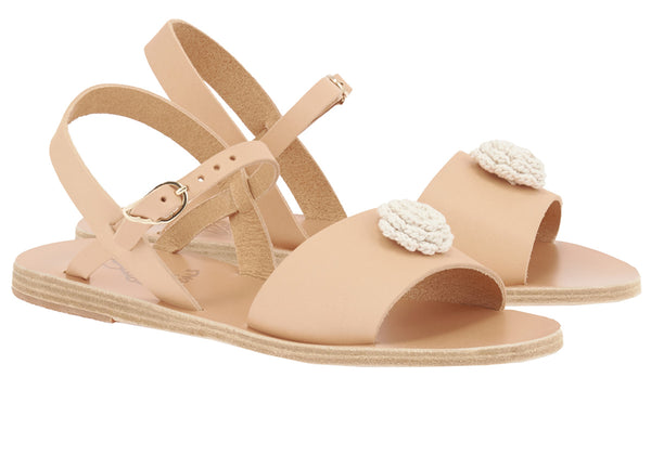 Ancient Greek Sandals Kaliroi NATURAL/ECRU