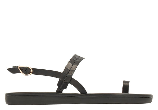 ancient greek sandals Kamara Black