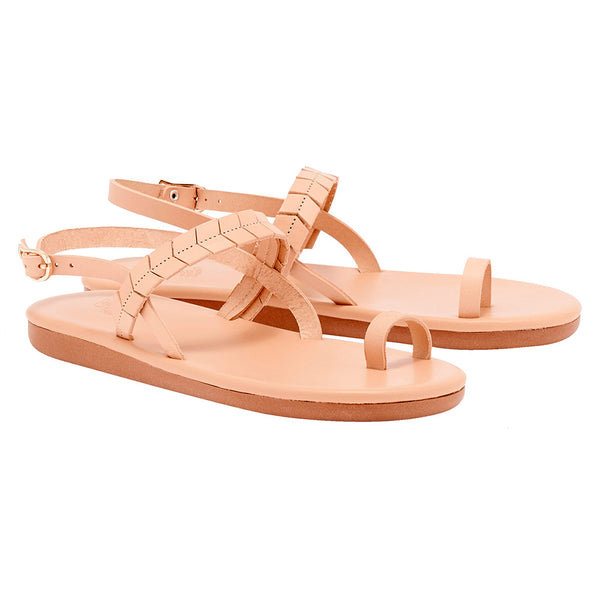 Ancient Greek Sandals Kamara Natural