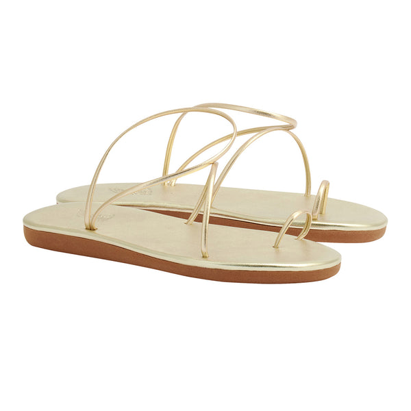 Ancient Greek Sandals Kansiz ALL PLATINUM