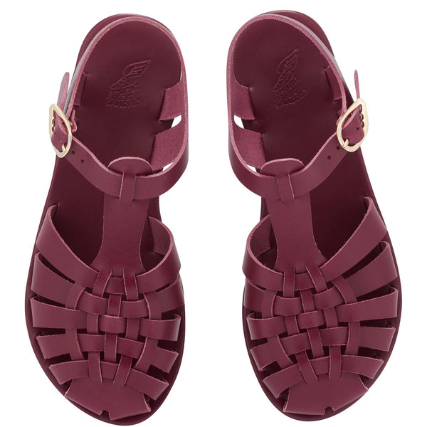 Ancient Greek Sandals Karina Cherry