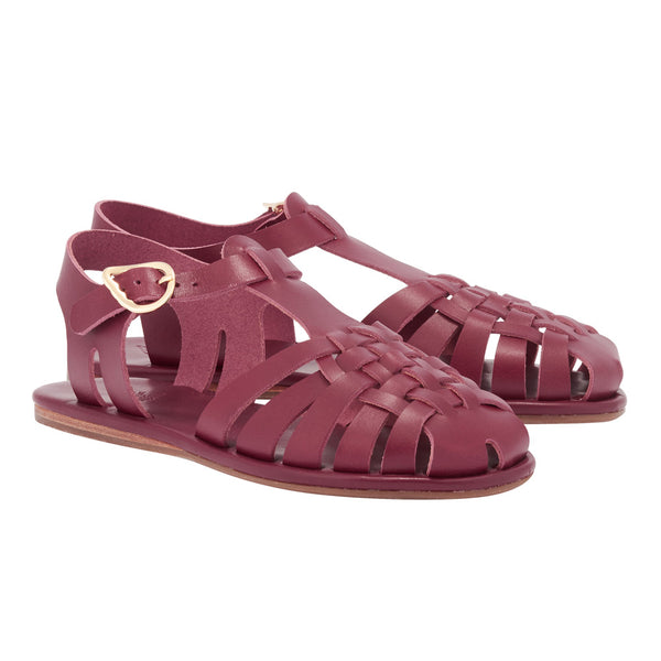Ancient Greek Sandals Karina Cherry