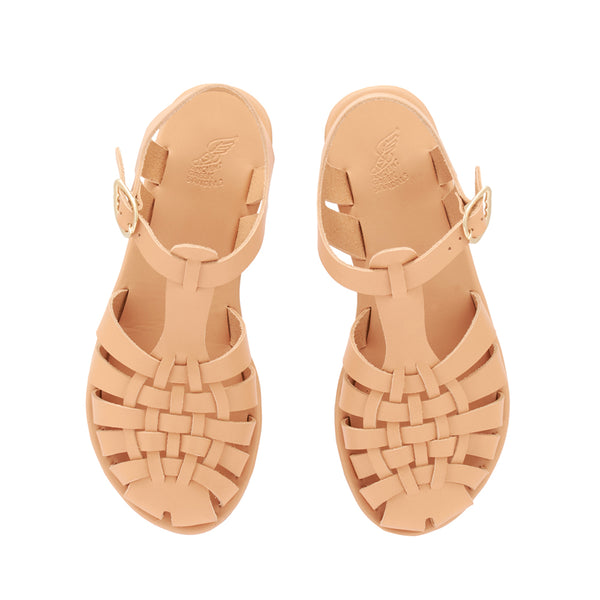 Ancient Greek Sandals Karina Natural