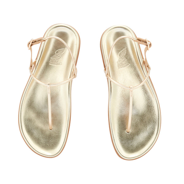 Ancient Greek Sandals Katerina Footbed Platinum