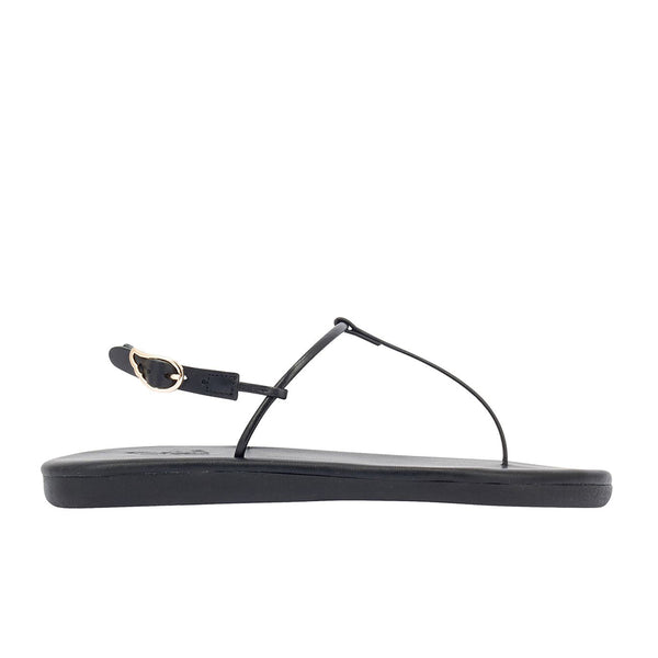 ancient greek sandals Katerina sandal Black
