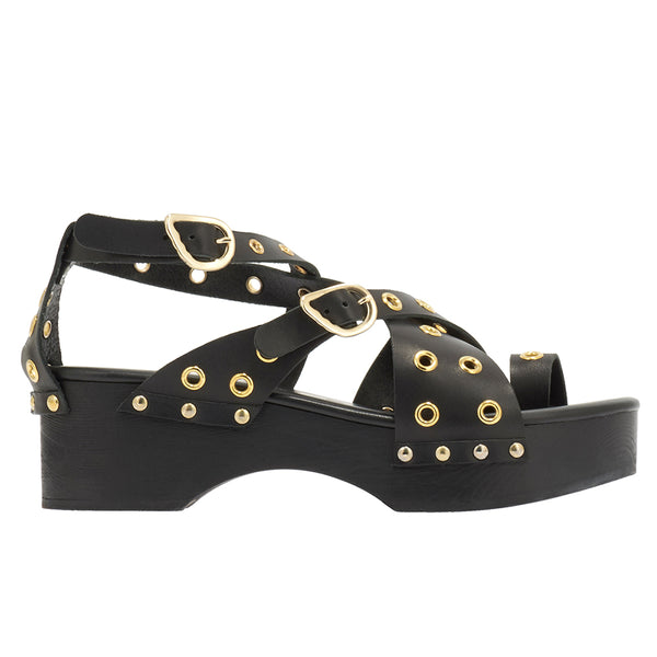 ancient greek sandals Kimale trucks Black