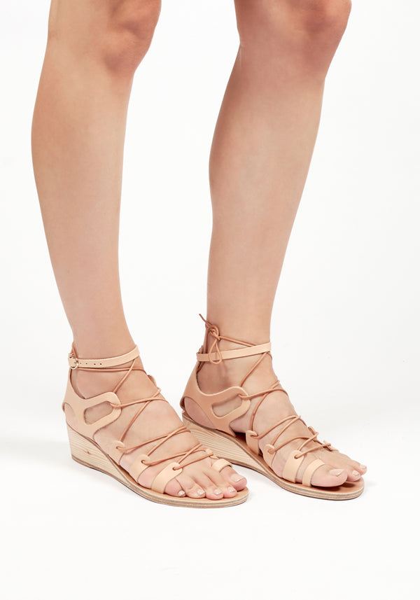 Ancient Greek Sandals Kiveli Natural