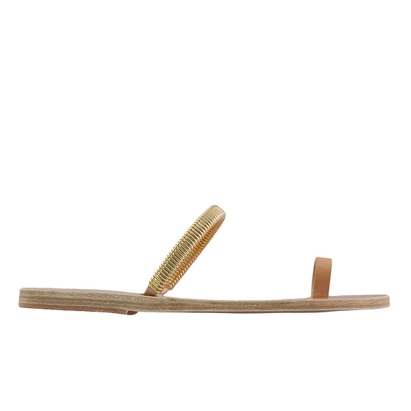 ancient greek sandals Konaki Natural