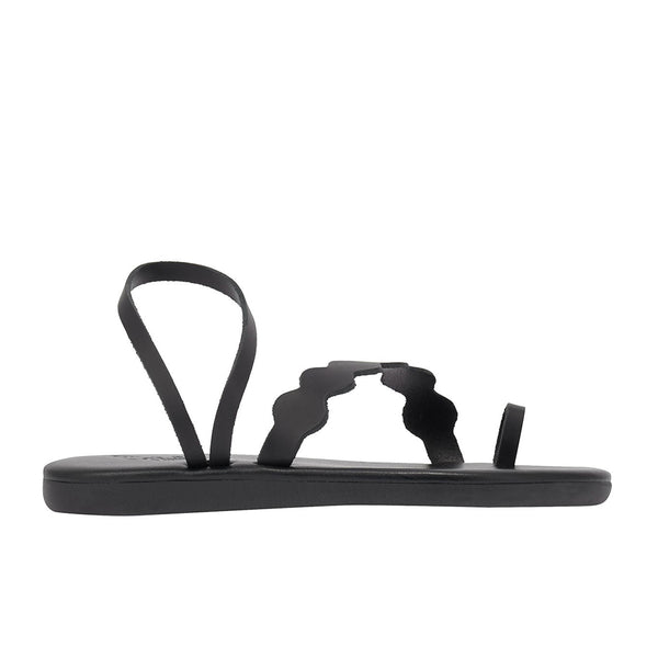 ancient greek sandals Koralia Black