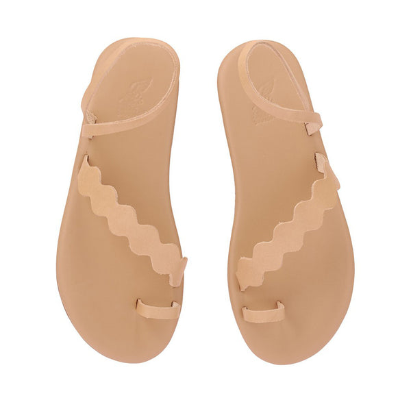 Ancient Greek Sandals Koralia Natural