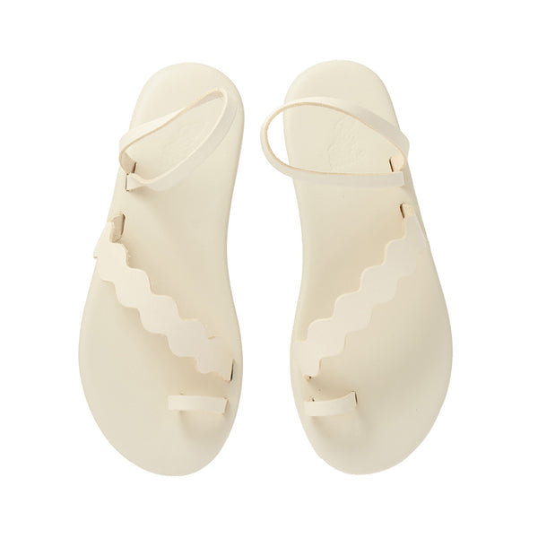 Ancient Greek Sandals Koralia Off White