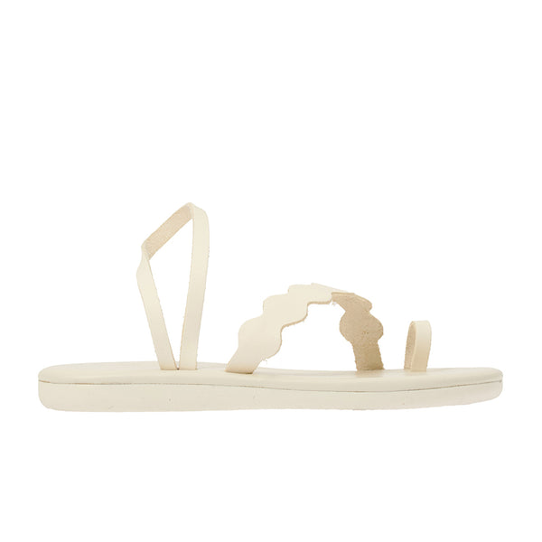 ancient greek sandals Koralia Off White