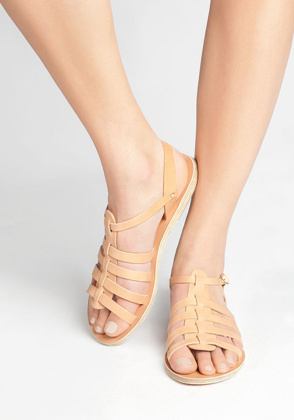 Ancient Greek Sandals Korinna Natural