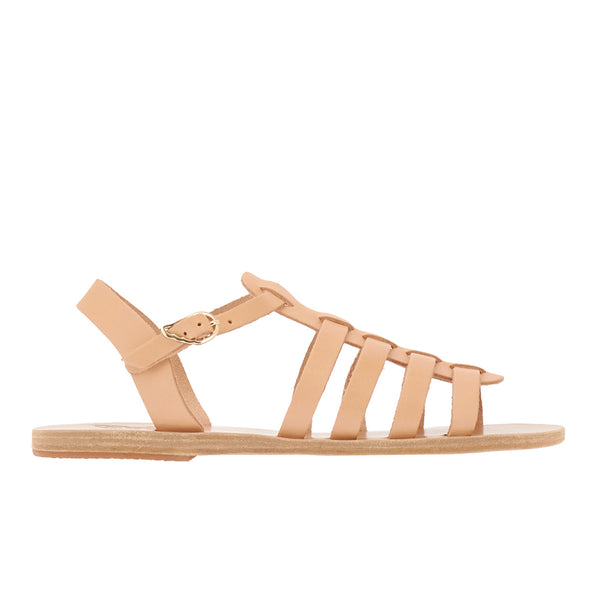 ancient greek sandals Korinna Natural