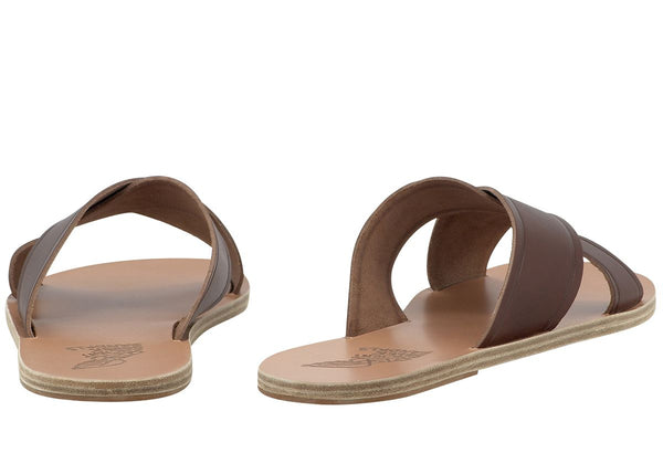 Ancient Greek Sandals Kritonas Chestnut